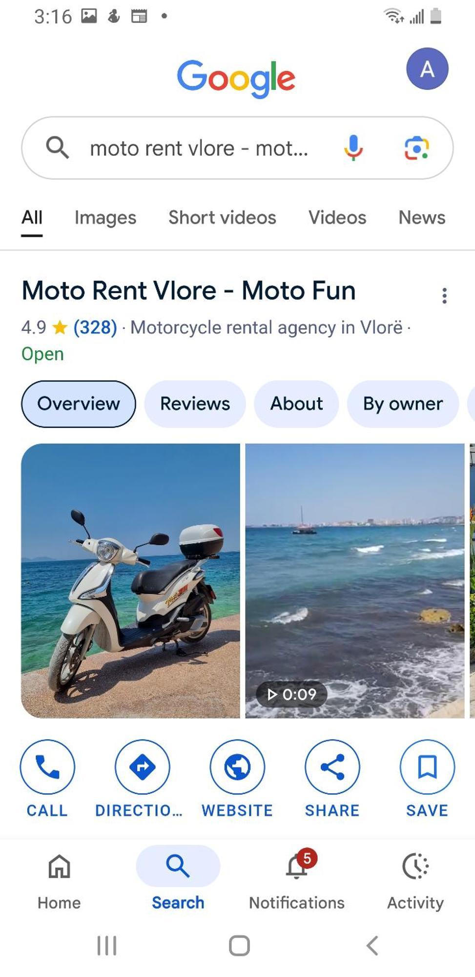 By The - * Vlorë